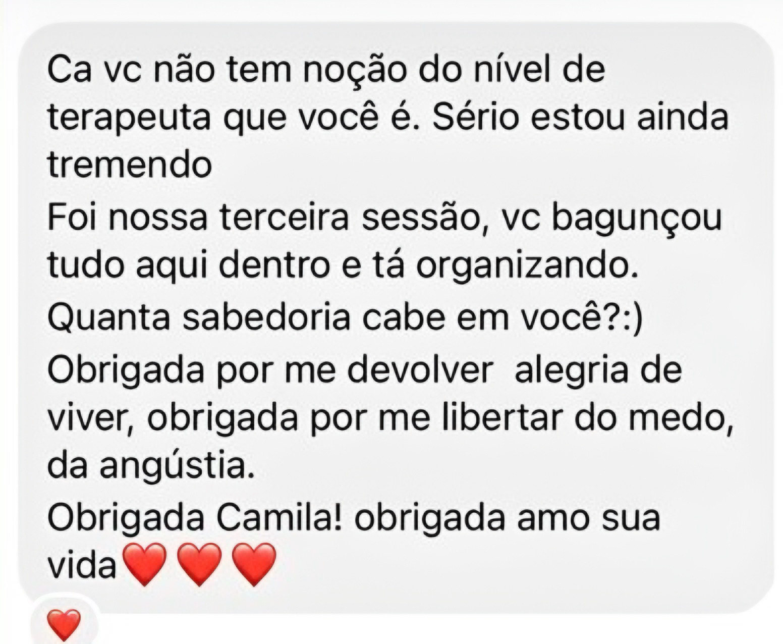 Depoimento real de cliente do Método Renasça em Vida